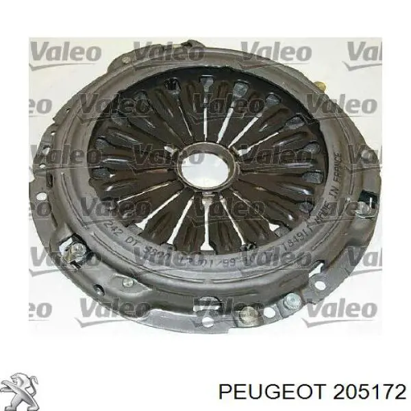 Комплект зчеплення (3 частини) Peugeot/Citroen 205172 ціна, від 234.69 USD
