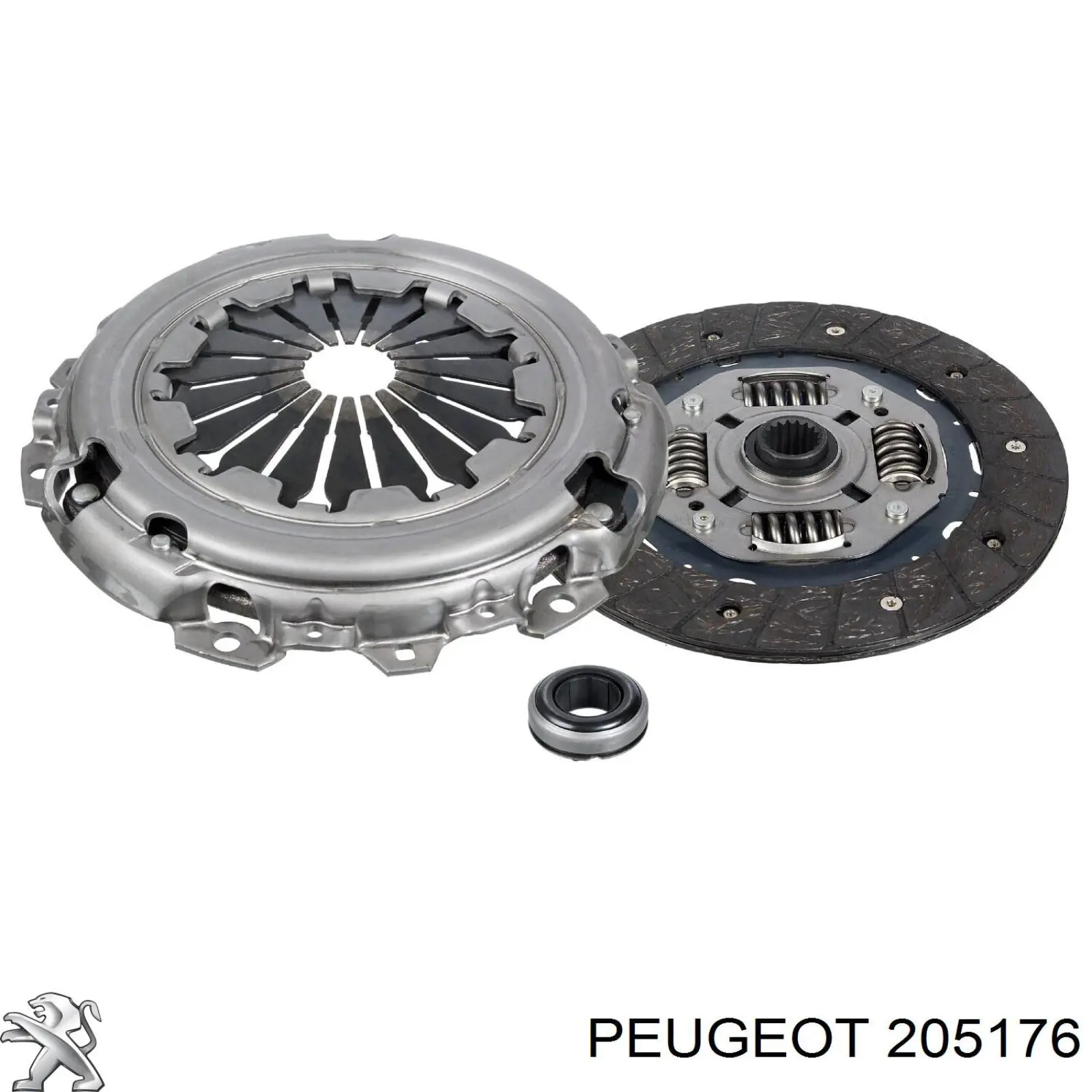 Комплект зчеплення (3 частини) Peugeot/Citroen 205176 ціна, від 83.80 USD