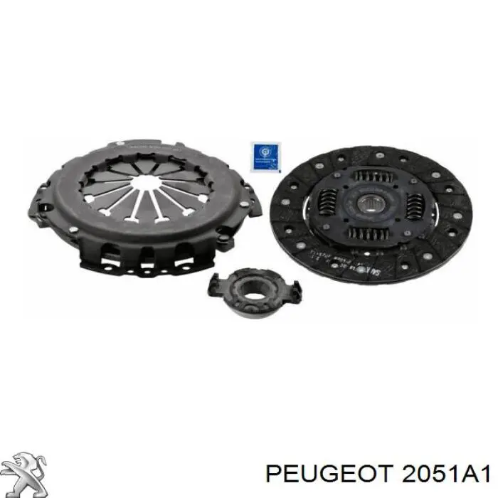 Комплект зчеплення (3 частини) Peugeot/Citroen 2051A1 ціна, від 83.95 USD
