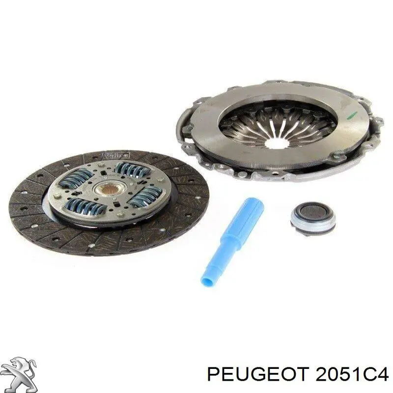 2051C4 Peugeot/Citroen Зчеплення в зборі
