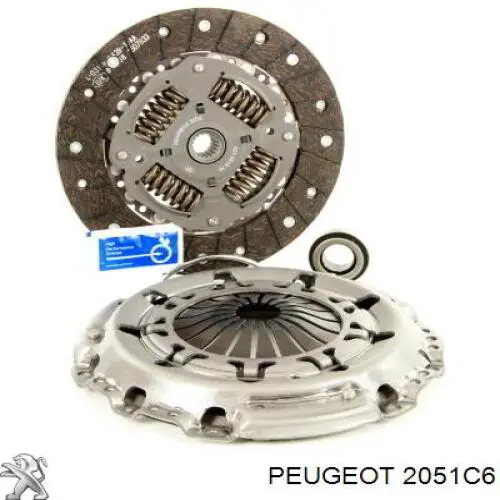 2051C6 Peugeot/Citroen Зчеплення в зборі