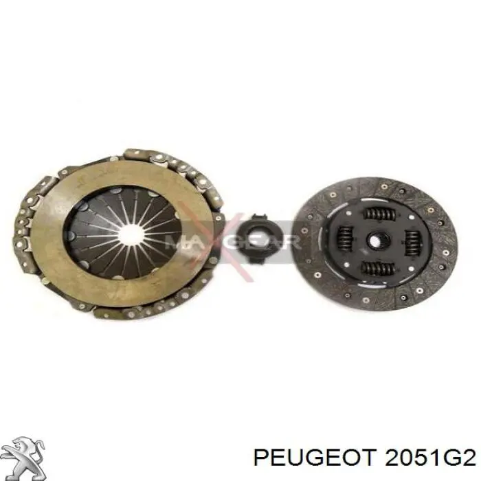 Купити 2051G2 Peugeot/Citroen Комплект зчеплення (диск, корзина, підшипник)
