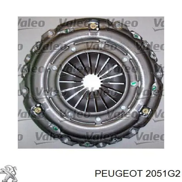 2051G2 Peugeot/Citroen Зчеплення в зборі