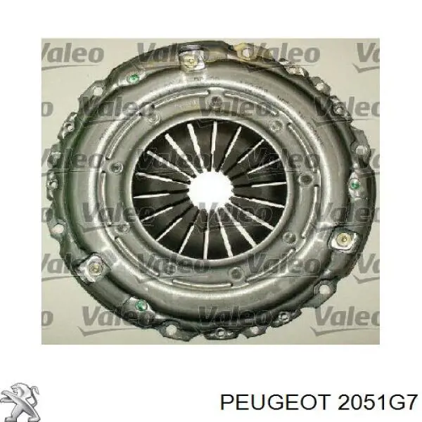 Комплект зчеплення (3 частини) Peugeot/Citroen 2051G7 ціна, від 106.79 USD