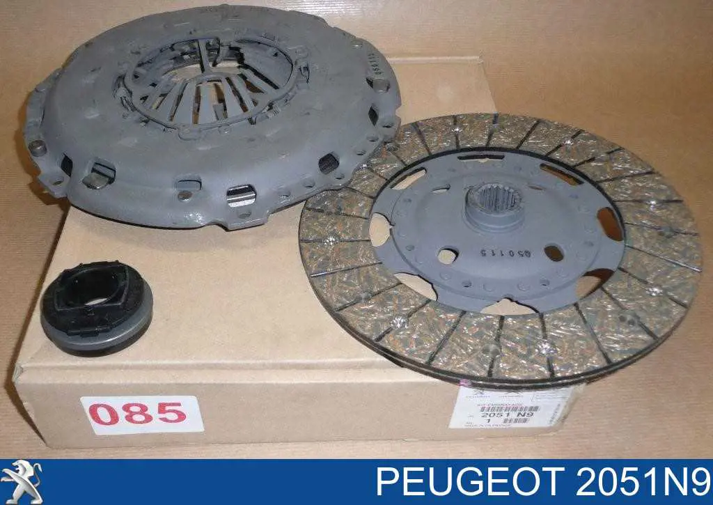 Купити 2051N9 Peugeot/Citroen Комплект зчеплення (диск, корзина, підшипник)