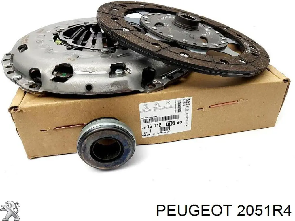 Купити 2051R4 Peugeot/Citroen Комплект зчеплення (диск, корзина, підшипник)