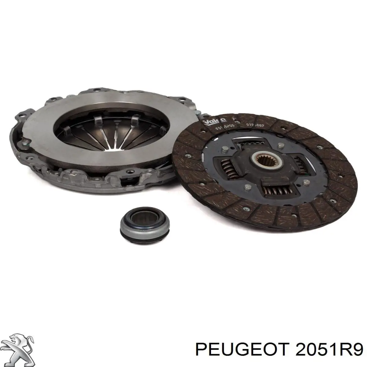 Купити 2051R9 Peugeot/Citroen Комплект зчеплення (диск, корзина, підшипник)
