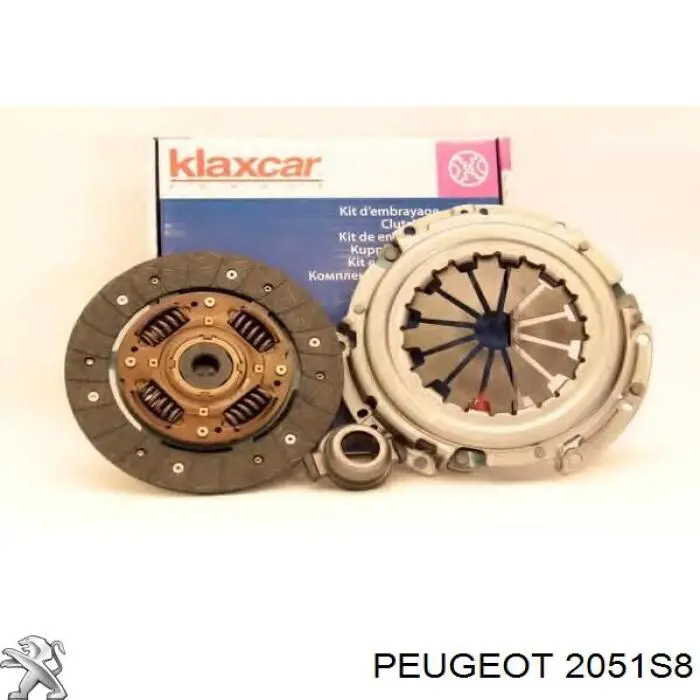 Купити 2051S8 Peugeot/Citroen Комплект зчеплення (диск, корзина, підшипник)
