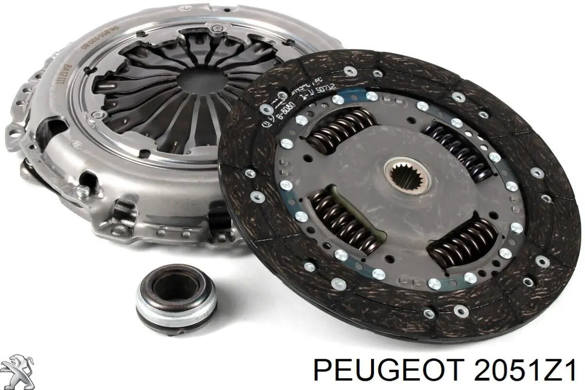 Комплект зчеплення (3 частини) Peugeot/Citroen 2051Z1 ціна, від 153.15 USD