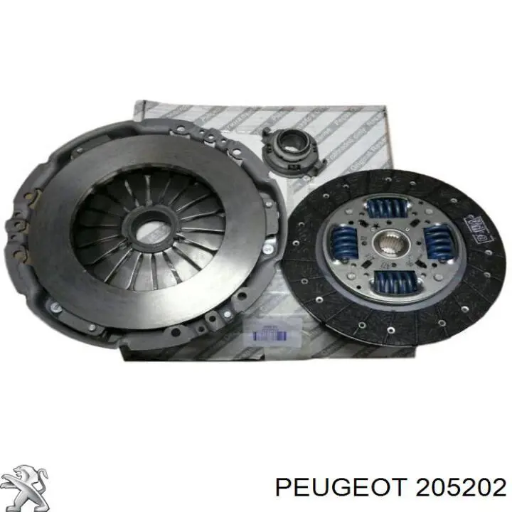 205202 Peugeot/Citroen комплект зчеплення (3 частини)