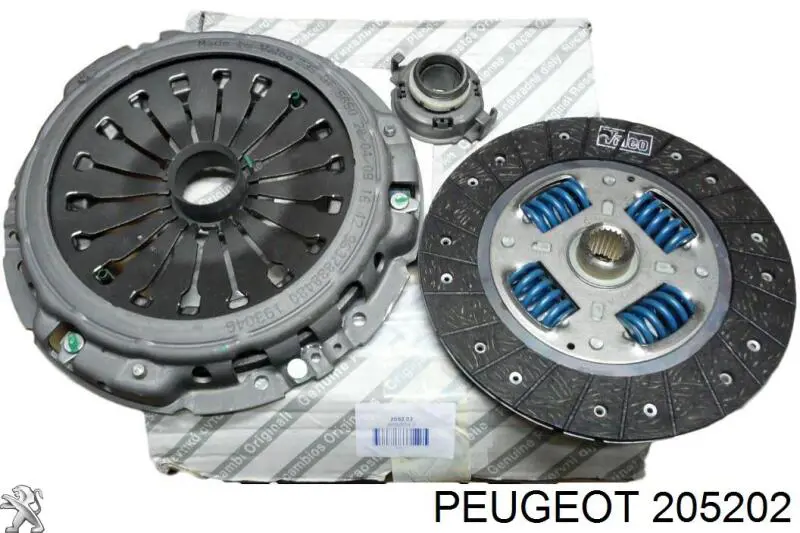 Комплект зчеплення (3 частини) Peugeot/Citroen 205202 ціна, від 325.04 USD