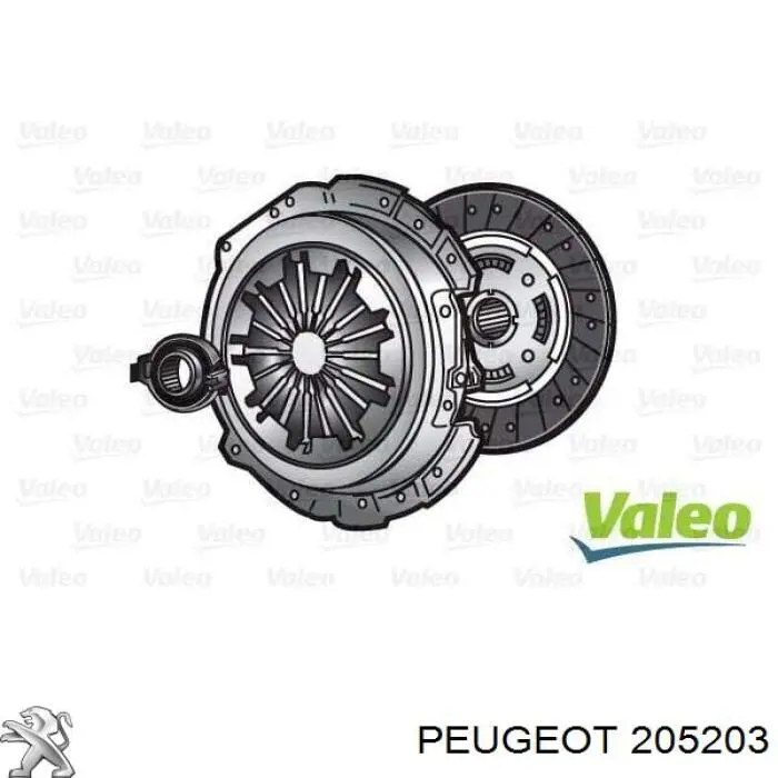 Зчеплення 2004Z5 Peugeot/Citroen