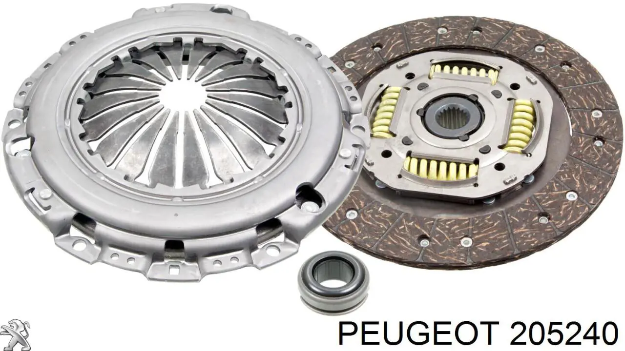 205240 Peugeot/Citroen комплект зчеплення (3 частини)