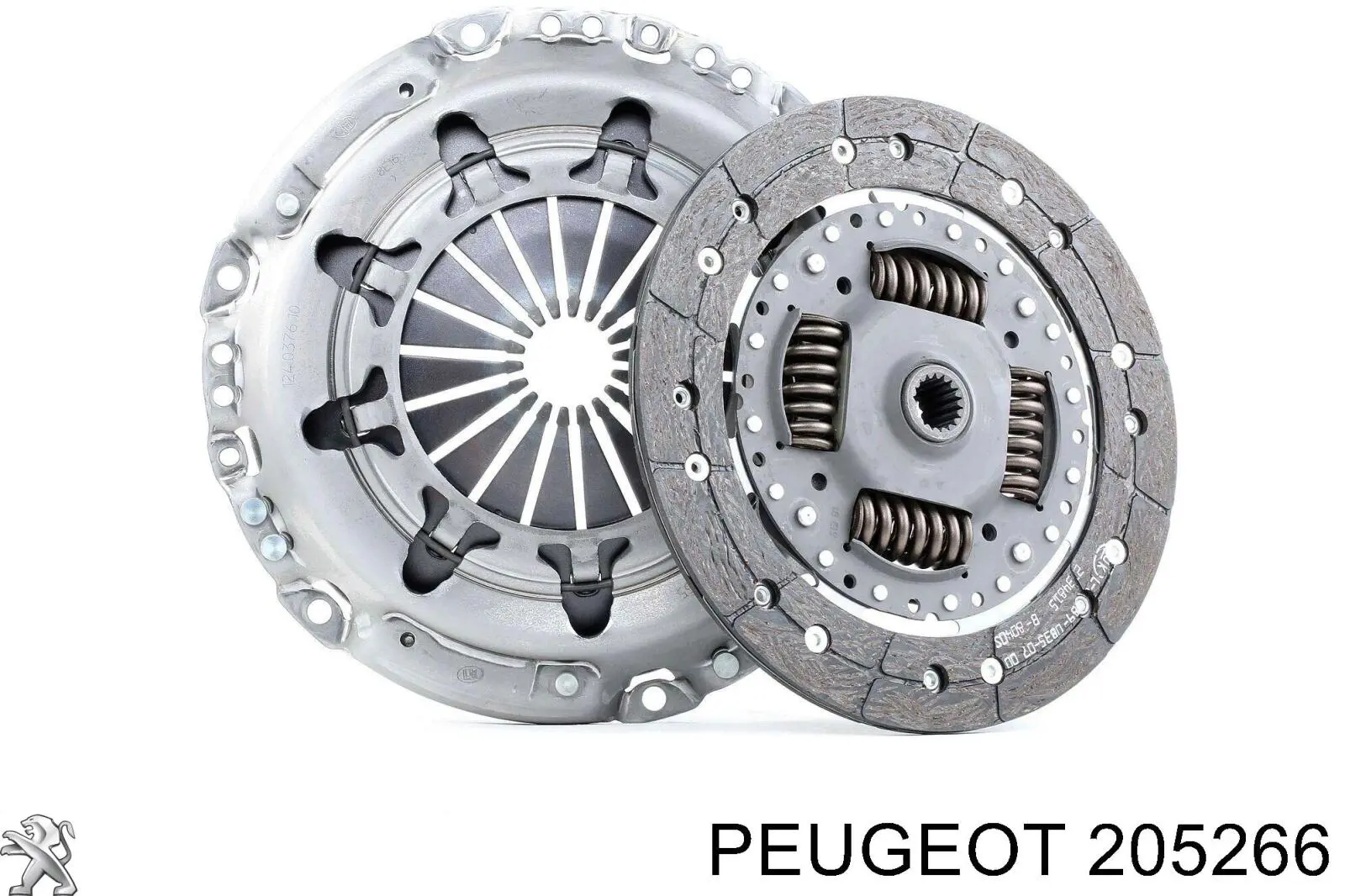 Комплект зчеплення (3 частини) Peugeot/Citroen 205266 ціна, від 112.31 USD