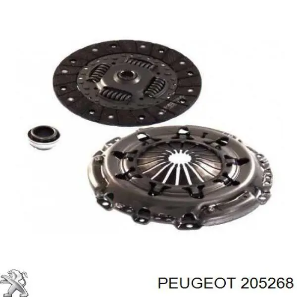 Комплект зчеплення (3 частини) Peugeot/Citroen 205268 ціна, від 87.22 USD