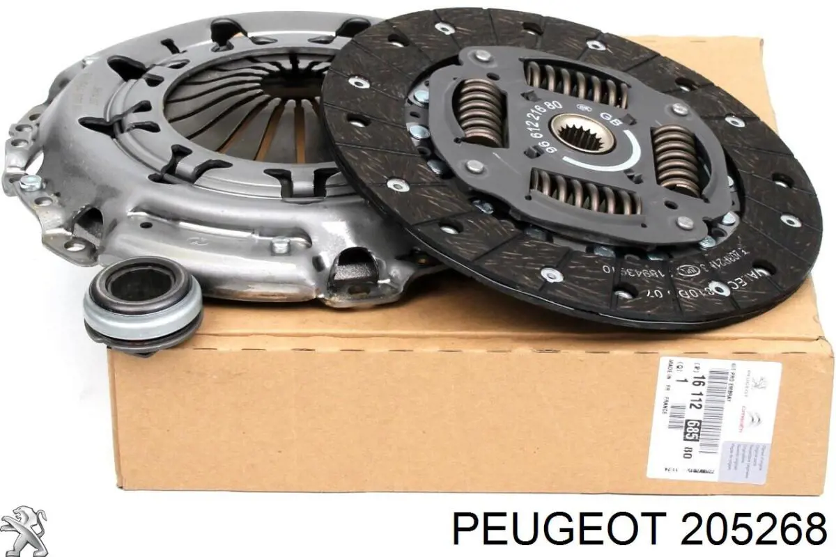 Купити 205268 Peugeot/Citroen Комплект зчеплення (диск, корзина, підшипник)