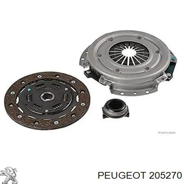 205270 Peugeot/Citroen комплект зчеплення (3 частини)