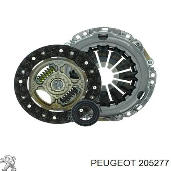 Комплект зчеплення (3 частини) Peugeot/Citroen 205277 ціна, від 104.23 USD