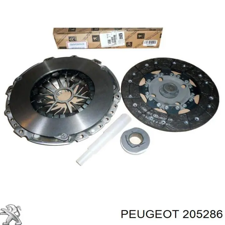 Купити 205286 Peugeot/Citroen Комплект зчеплення (диск, корзина, підшипник)