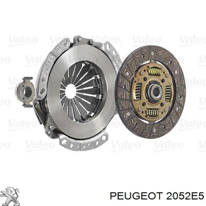 Купити 2052E5 Peugeot/Citroen Комплект зчеплення (диск, корзина, підшипник)