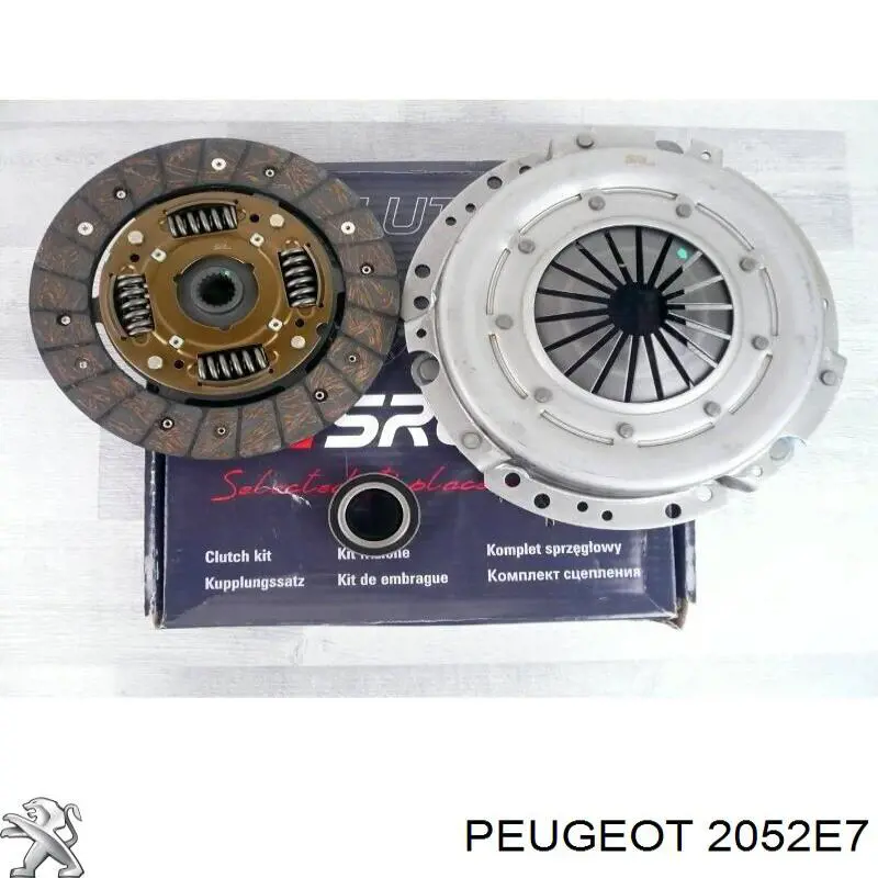 Комплект зчеплення (3 частини) Peugeot/Citroen 2052E7 ціна, від 102.94 USD