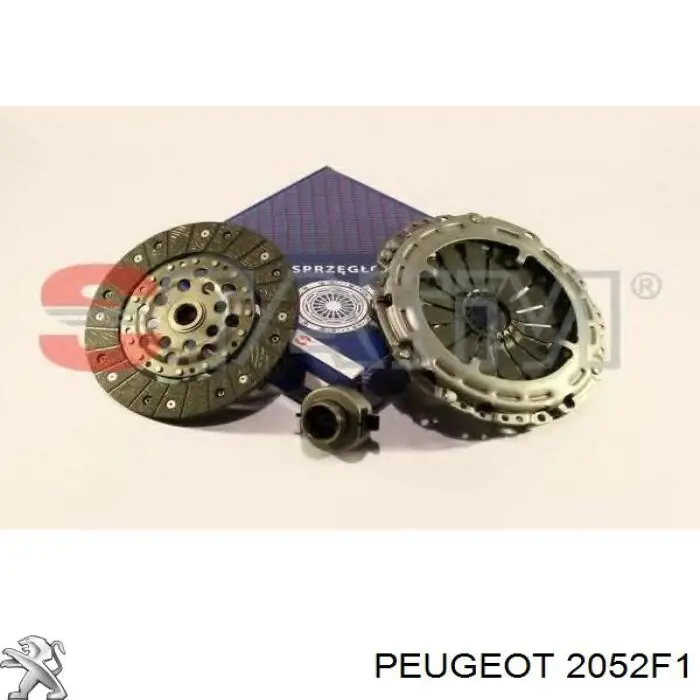 2052F1 Peugeot/Citroen Зчеплення в зборі