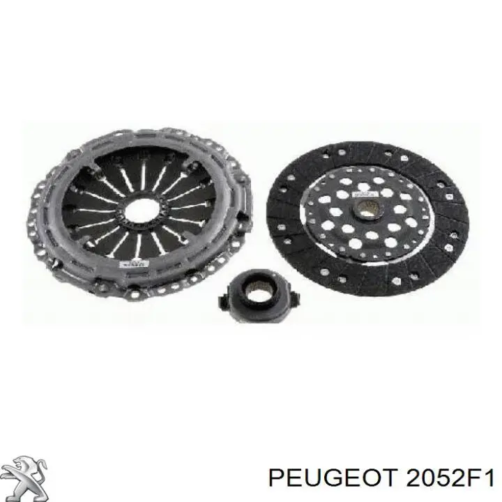 Комплект зчеплення (3 частини) Peugeot/Citroen 2052F1 ціна, від 87.20 USD