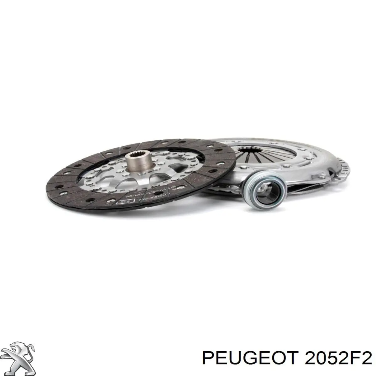 Комплект зчеплення (3 частини) Peugeot/Citroen 2052F2 ціна, від 126.69 USD