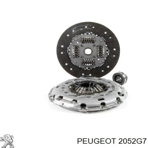 2052G7 Peugeot/Citroen Зчеплення в зборі