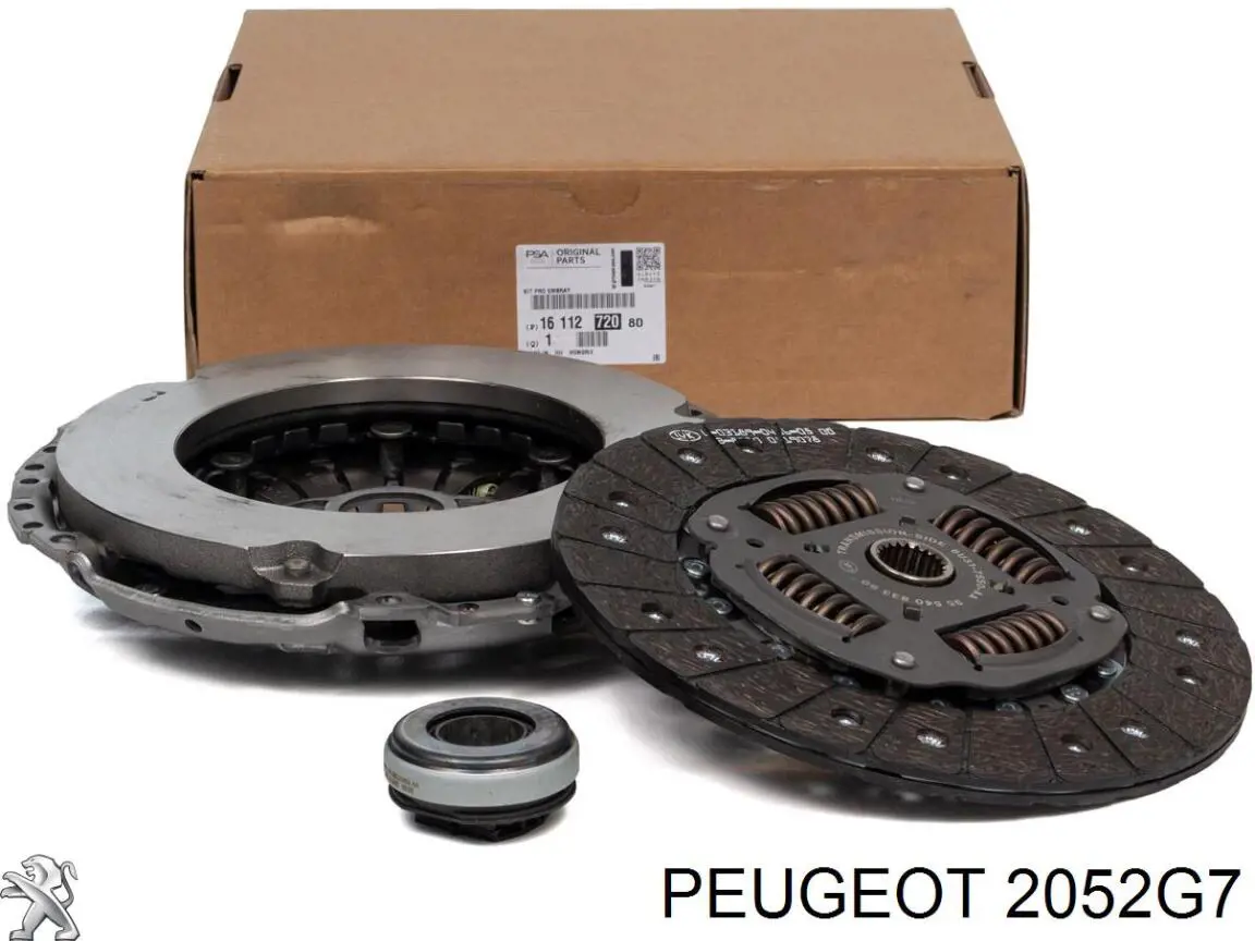 Зчеплення 2052G7 Peugeot/Citroen