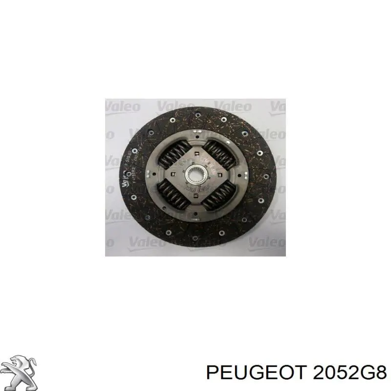 Комплект зчеплення (3 частини) Peugeot/Citroen 2052G8 ціна, від 239.04 USD