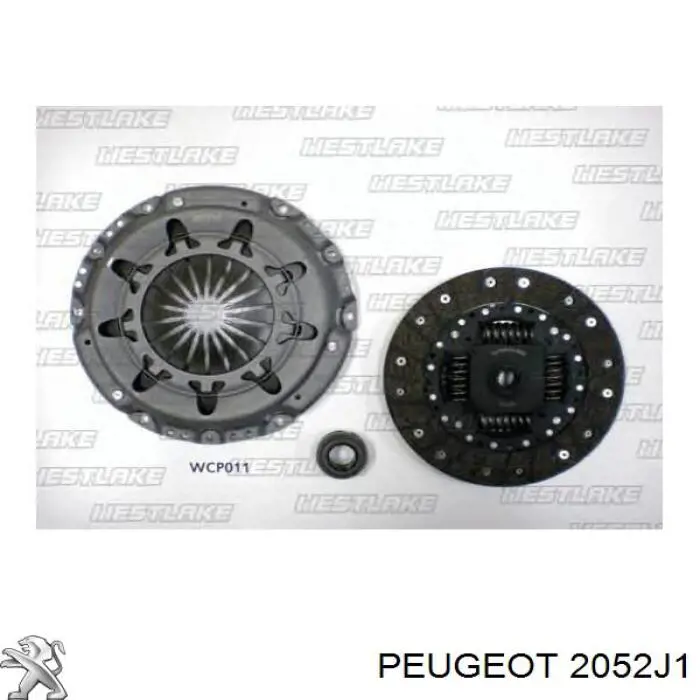 Комплект зчеплення (3 частини) Peugeot/Citroen 2052J1 ціна, від 2.05 USD