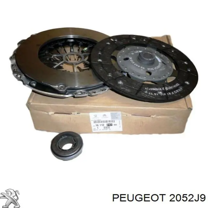 2052J9 Peugeot/Citroen Зчеплення в зборі