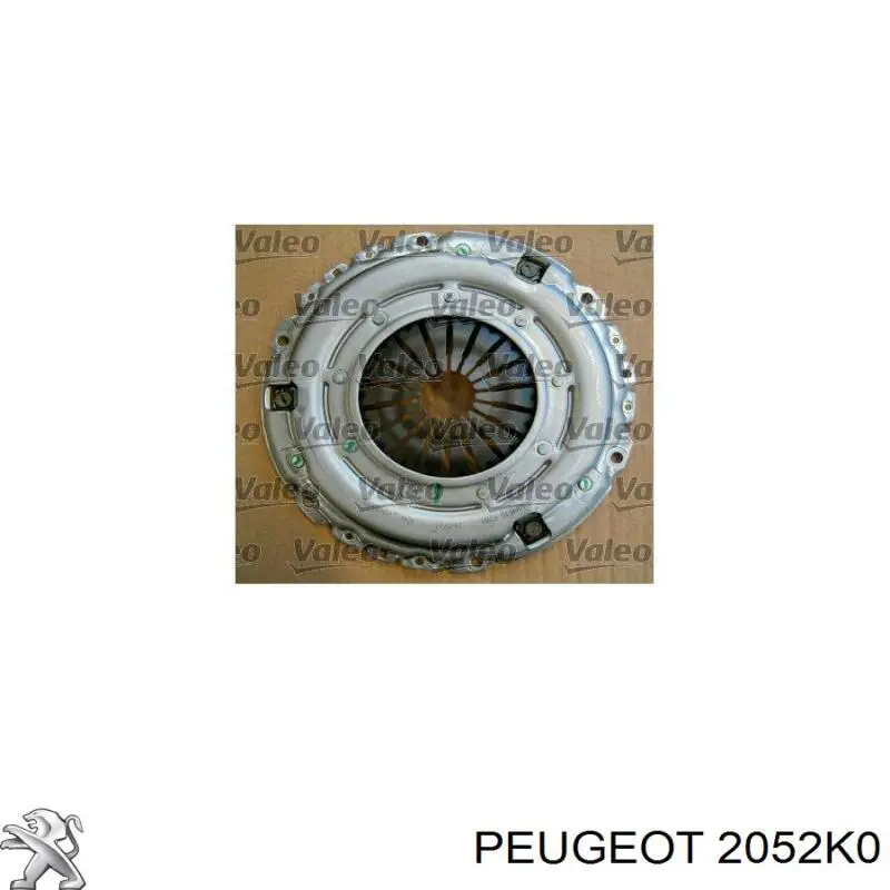 2052K0 Peugeot/Citroen комплект зчеплення (3 частини)
