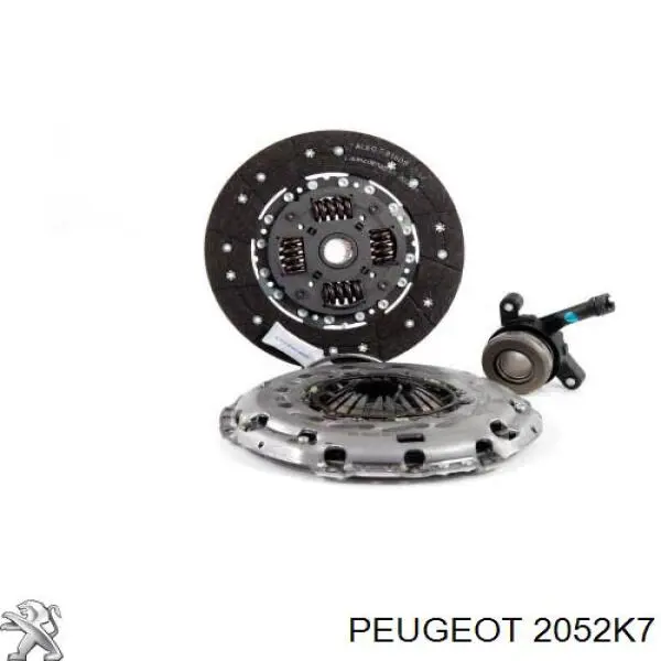 Купити 2052K7 Peugeot/Citroen Комплект зчеплення (диск, корзина, підшипник)