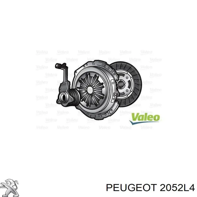 Купити 2052L4 Peugeot/Citroen Комплект зчеплення (диск, корзина, підшипник)