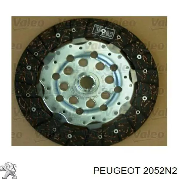 2052N2 Peugeot/Citroen Зчеплення в зборі