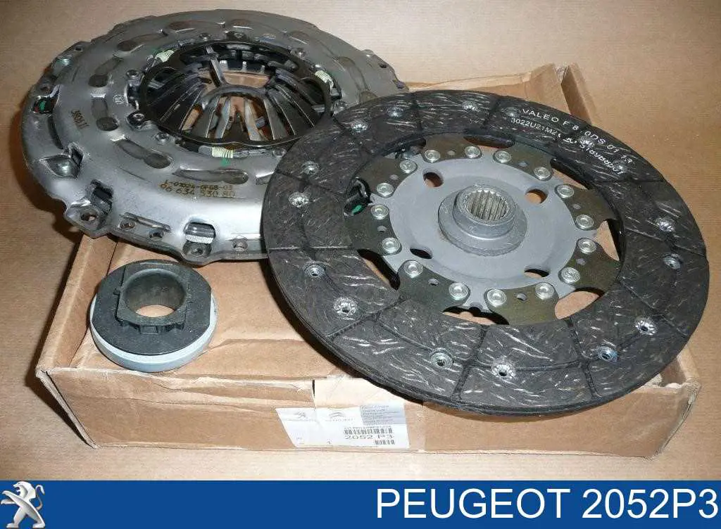 Купити 2052P3 Peugeot/Citroen Комплект зчеплення (диск, корзина, підшипник)