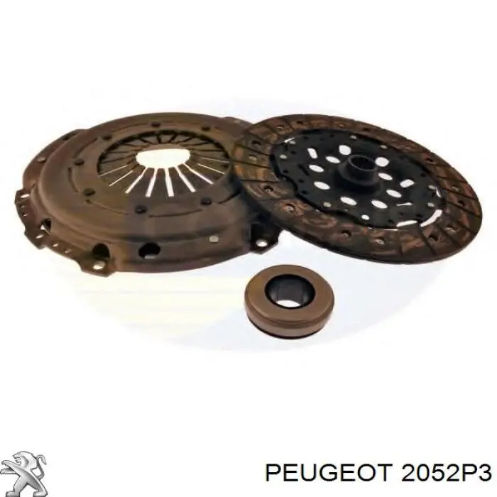 Комплект зчеплення (3 частини) Peugeot/Citroen 2052P3 ціна, від 163.61 USD