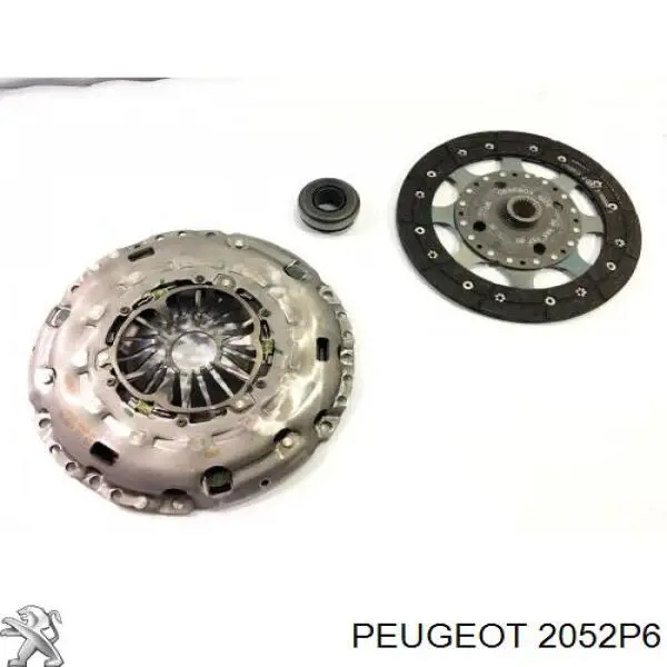 2052P6 Peugeot/Citroen комплект зчеплення (3 частини)