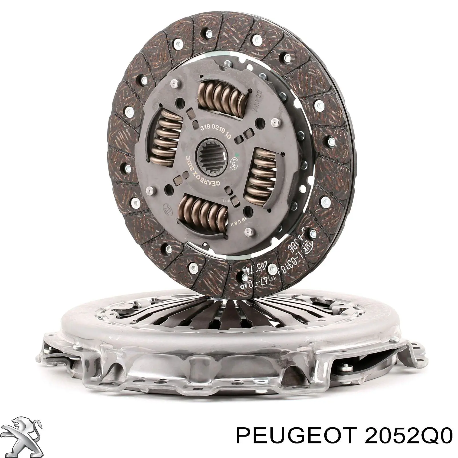 2052Q0 Peugeot/Citroen комплект зчеплення (3 частини)