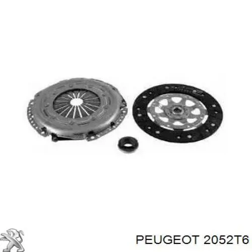 Комплект зчеплення (3 частини) Peugeot/Citroen 2052T6 ціна, від 104.94 USD