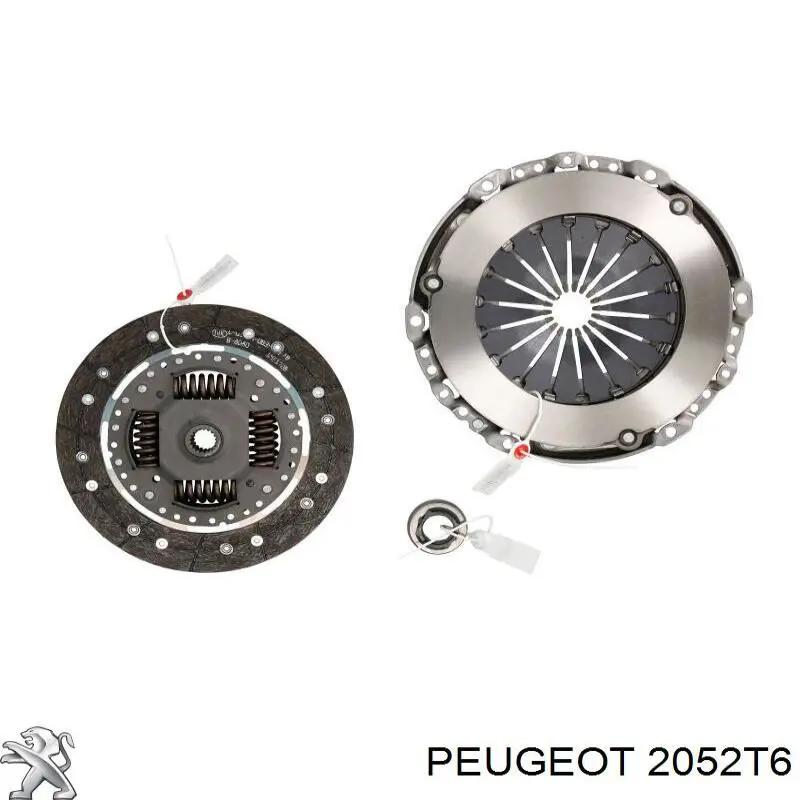 Купити 2052T6 Peugeot/Citroen Комплект зчеплення (диск, корзина, підшипник)