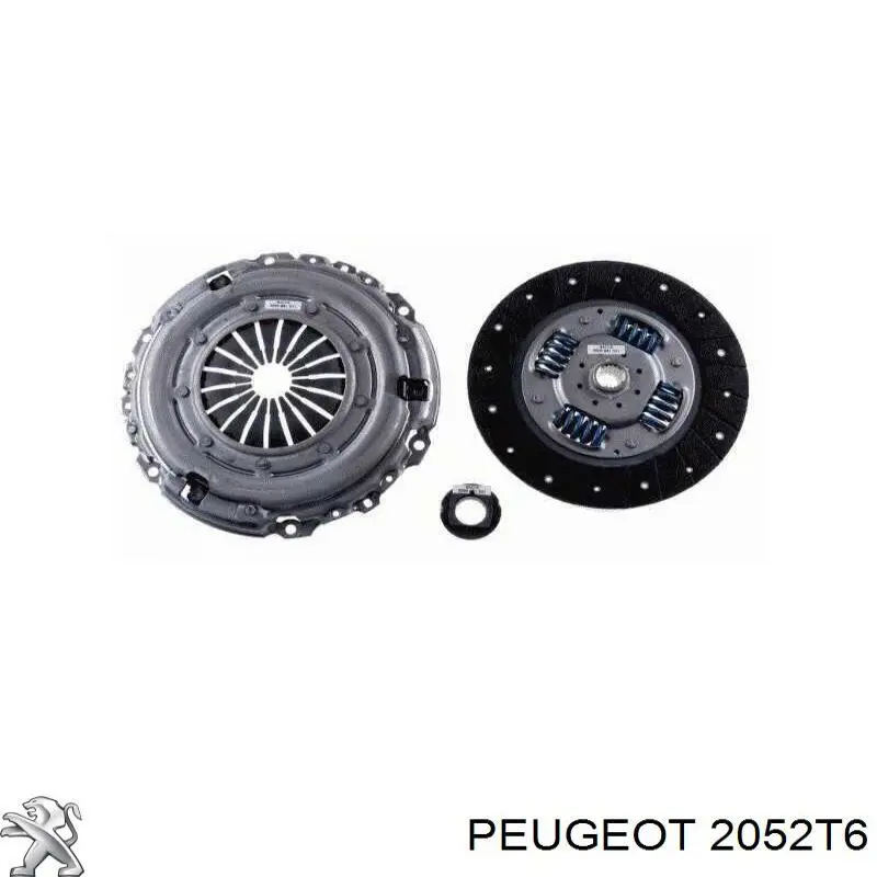 2052T6 Peugeot/Citroen комплект зчеплення (3 частини)