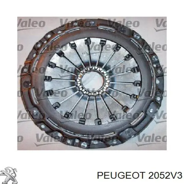 Комплект зчеплення (3 частини) Peugeot/Citroen 2052V3 ціна, від 179.91 USD
