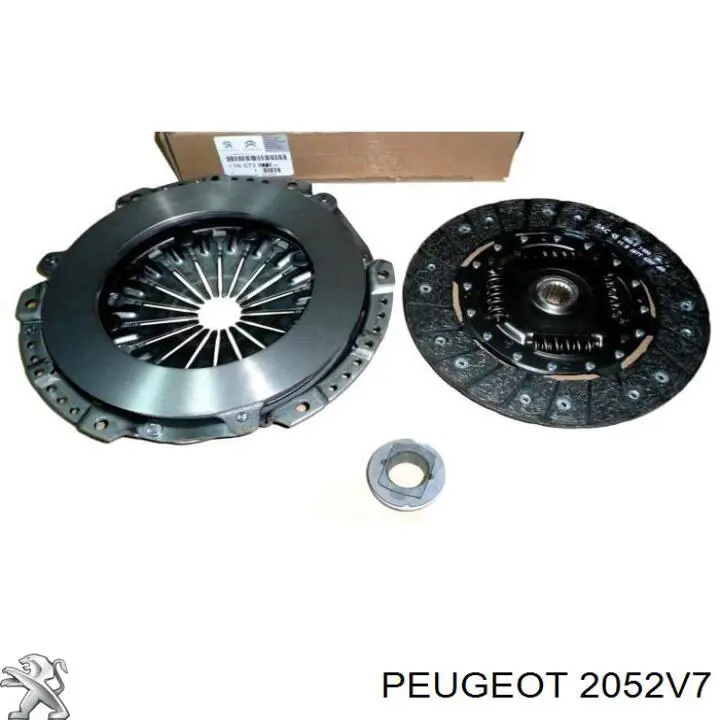 2052V7 Peugeot/Citroen комплект зчеплення (3 частини)