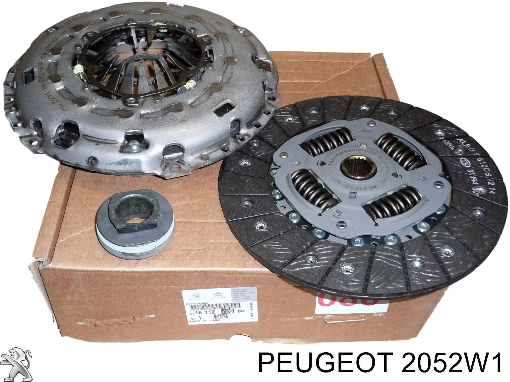 2052W1 Peugeot/Citroen комплект зчеплення (3 частини)