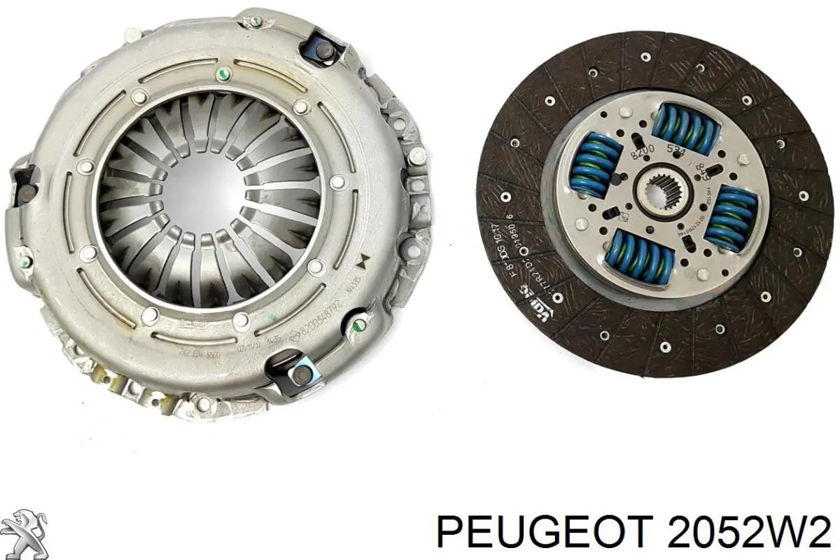 2052W2 Peugeot/Citroen Зчеплення в зборі