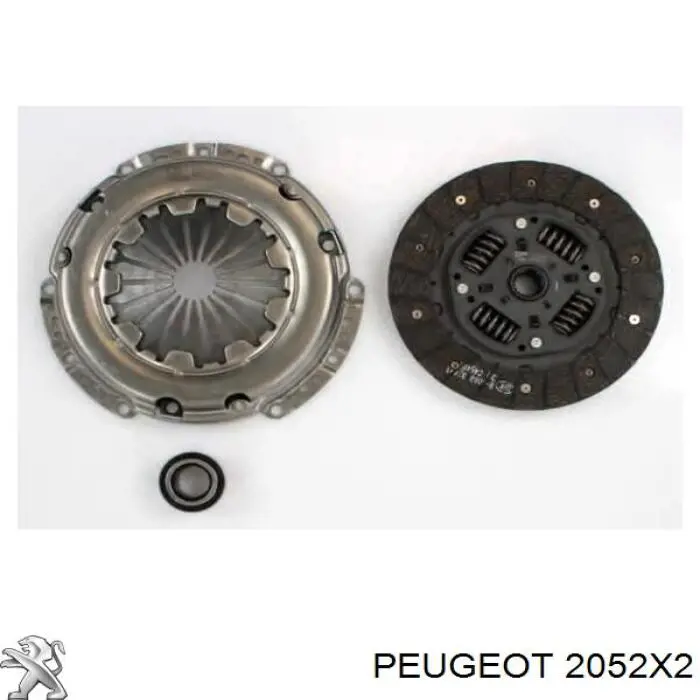 Купити 2052X2 Peugeot/Citroen Комплект зчеплення (диск, корзина, підшипник)