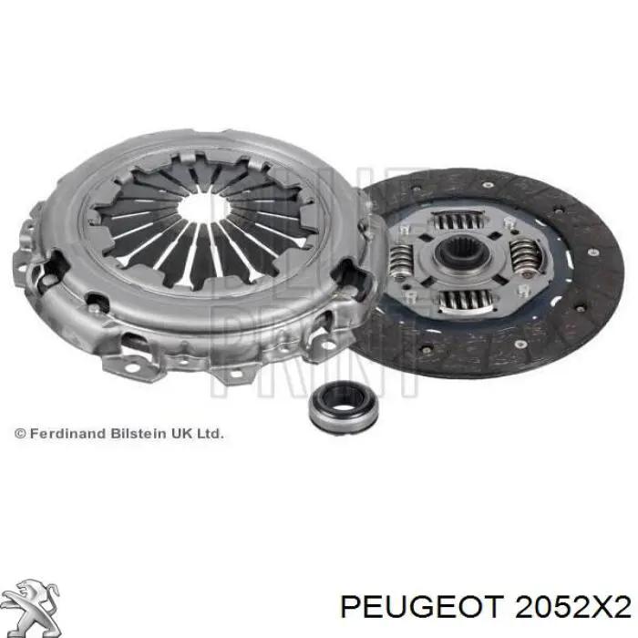 Комплект зчеплення (3 частини) Peugeot/Citroen 2052X2 ціна, від 120.81 USD